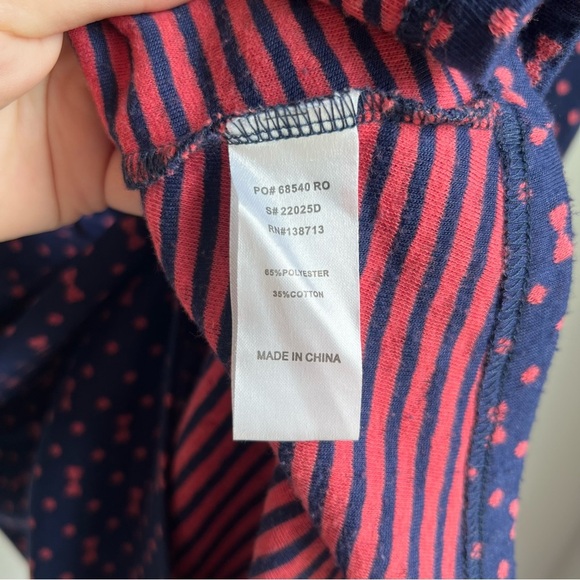 Doe & Rae Pink and Navy Women’s Dress - Size Large - Picture 7 of 16